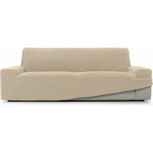 SOFASKINS® Super elastische overtrek, 4-zits, ademend, comfortabel en duurzaam, bankovertrek, eenvoudig aan te brengen, afmetingen (230-270 cm), kleur beige