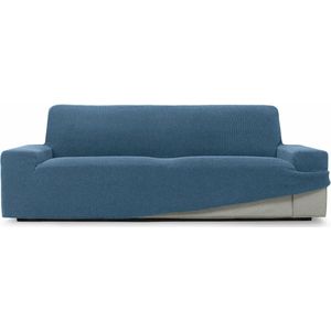 SOFASKINS® Super elastische overtrek, 4-zits, ademend, comfortabel en duurzaam, bankovertrek, eenvoudig aan te brengen, afmetingen (230-270 cm), kleur hemelsblauw