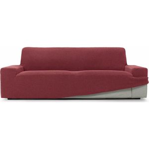 SOFASKINS® Super elastische overtrek, 4-zits, ademend, comfortabel en duurzaam, bankovertrek, eenvoudig aan te brengen, afmetingen (230-270 cm), kleur donker fuchsia