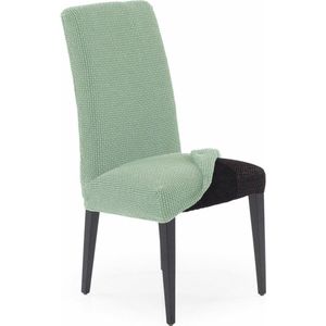SOFASKINS® Eetkamerstoelhoezen, set van 2, super elastisch, exclusief design, ademend en duurzaam, voor stoel met rugleuning, eenvoudig aan te brengen, afmetingen 40-60 cm, turquoise