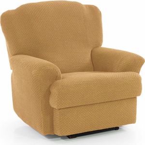 SOFASKINS® Bankhoes voor relaxstoel, super elastisch, bankovertrek met exclusief design, ademend en duurzaam, eenvoudig aan te brengen, maat 70-90 cm, geel