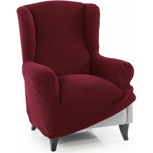 SOFASKINS® Bankhoes voor 1-zits, super elastisch, exclusief design, ademend en duurzaam, eenvoudig aan te brengen, maat 70-110 cm, kleur: bordeaux