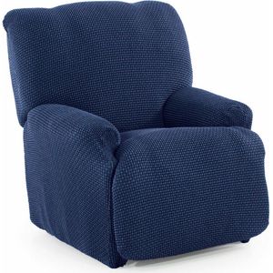 SOFASKINS® Overtrek voor relaxstoel, super elastisch, bankovertrek met exclusief design, ademend, duurzaam, eenvoudig aan te brengen, maat 70-90 cm, marineblauw
