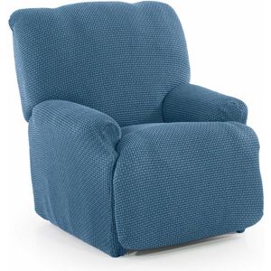 SOFASKINS® Bankhoes voor relaxstoel, super elastisch, bankovertrek met exclusief design, ademend en duurzaam, eenvoudig aan te brengen, maat 70-90 cm, hemelsblauw