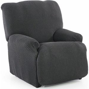 SOFASKINS® Bankhoes voor relaxstoel, super elastisch, bankovertrek met exclusief design, ademend en duurzaam, eenvoudig aan te brengen, maat 70-90 cm, grijs OSC.