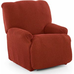 SOFASKINS® Ligstoelhoes, super elastisch, met exclusief design, ademend en duurzaam, eenvoudig te plaatsen bankhoes, 70-90 cm, oranje