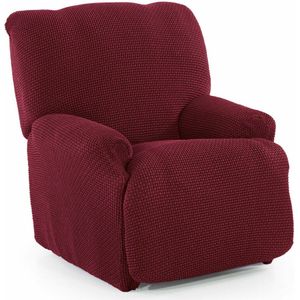 SOFASKINS® Bankhoes voor relaxstoel, super elastisch, bankovertrek met uniek design, ademend en duurzaam, eenvoudig aan te brengen, maat 70-90 cm, bordeaux