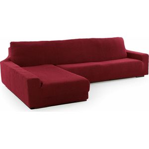 Hoes voor chaise longue met lange linkerarm Sofaskins NIAGARA 210 - 340 cm - Bordeaux