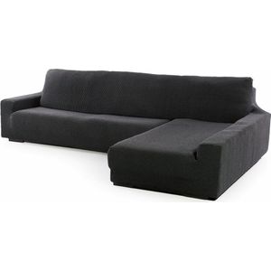 Hoes voor chaise longue met lange rechterarm Sofaskins NIAGARA 210 - 340 cm - Donker Grijs