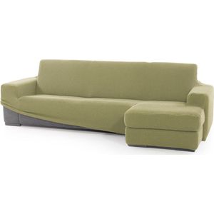 SOFASKINS® Super elastische bankhoes, korte rechte armleuning, ademende bankhoes, comfortabel en duurzaam, compatibele bankafmetingen (210-340 cm), pistachekleur