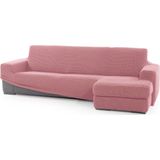 Hoes voor chaise longue met korte rechterarm Sofaskins NIAGARA 210 - 340 cm - Licht Roze