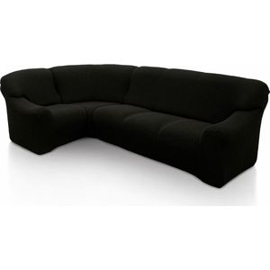 Bankbedekking Sofaskins NIAGARA 340 - 540 cm - Zwart