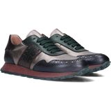 Hispanitas - Dames Sneakers - Groen - Leer - Veelkleurig