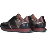 Hispanitas - Dames Sneakers - Groen - Leer - Veelkleurig