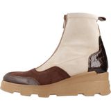 Hispanitas - Enkellaarsjes - Brons - Leren met Sleehak