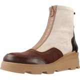 Hispanitas - Enkellaarsjes - Brons - Leren met Sleehak