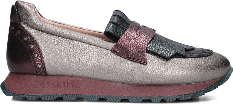 Hispanitas - CHI243509 - Leren Mocassins - Veelkleurig - Plat