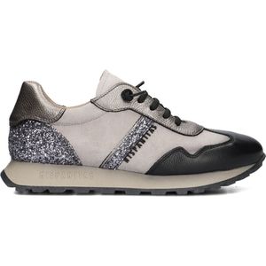 Hispanitas - Loira - Zwarte Dames Sneaker met Glitter Accent