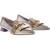 Hispanitas - CHI243573 - Leren Loafers - Marineblauw - Plat