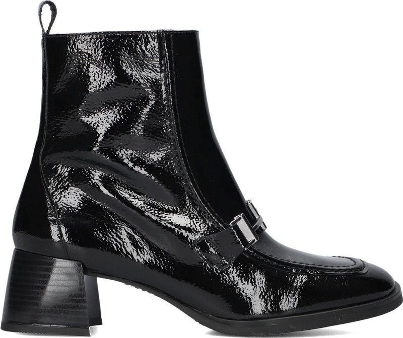 Hispanitas Hi243727 Enkellaarsjes - Enkelboots met rits - Dames - Zwart