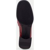 Hispanitas - Rode Lakleren Loafers met Blokhak