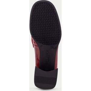 Hispanitas - Rode Lakleren Loafers met Blokhak
