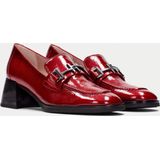 Hispanitas - Gubbio - Pumps - Bordeaux - Bruin - Leer