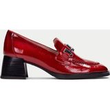 Hispanitas - Gubbio - Pumps - Bordeaux - Bruin - Leer