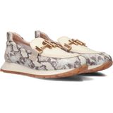 Loafer - Beige - Leer en Mesh - Casual met Metallic Detail