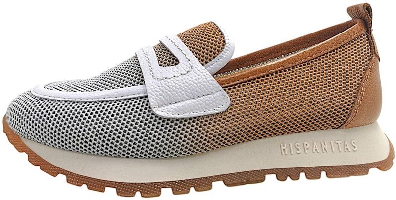 Hispanitas - BHV254043 - Bruine Mocassins - Leer - Casual