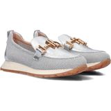Hispanitas - HV253919 - Leren Mocassins - Zilver - Leer - Casual