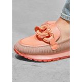 Hispanitas - HV254065 - Leren Mocassins - Koraal - Leer - Casual