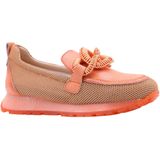 Hispanitas - HV254065 - Leren Mocassins - Koraal - Leer - Casual