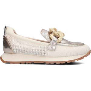 Hispanitas - Dames Loafers - Veelkleurig - Gouden Leer Slip-Ons