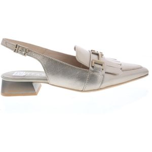 Hispanitas Bronzen Dali Leren Casual Schoenen met Gesp