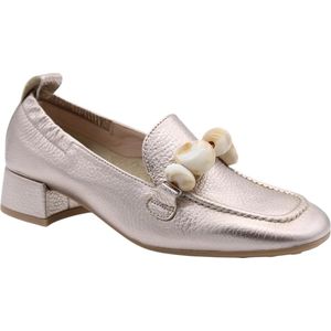 Hispanitas Gouden Porto Leren Mocassins - Casual