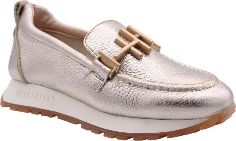 Hispanitas - Gouden Slip-On Loafers - Geel - Triflow-technologie