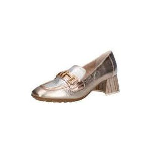 Hispanitas - CHV254082 - Leren Mocassins - Goudkleurig - Casual