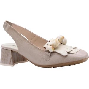 Hispanitas - HV253945 - Sandalen - Beige - Leer