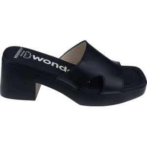 Wonders Motel - dames sandaal - zwart - maat 35 (EU) 2 (UK)