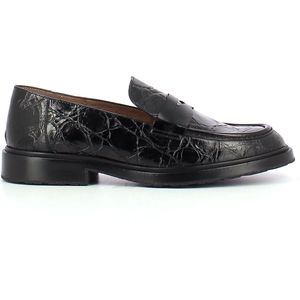 Wonders Ned - dames moccasin - zwart - maat 35 (EU) 2 (UK)