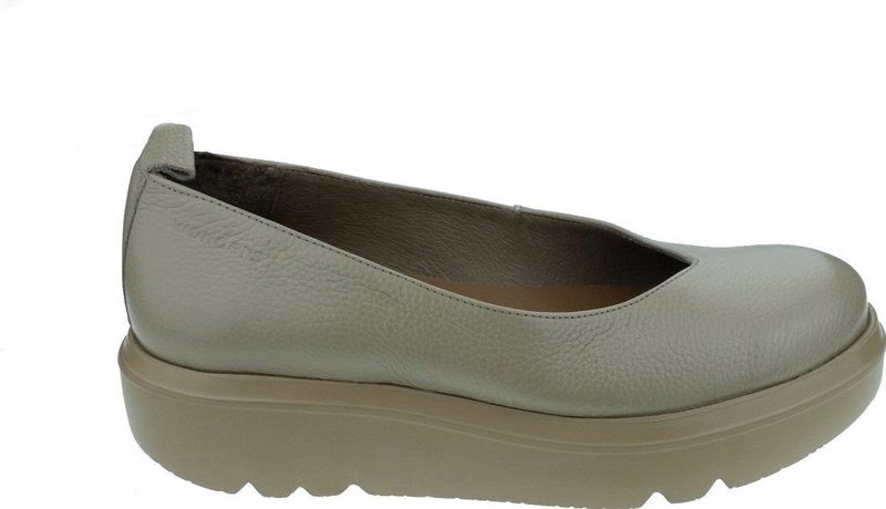 Wonders Lewis - dames pump - Taupe - maat 35 (EU) 2 (UK)