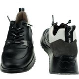 Wonders - Sneakers - Zwart - Leer