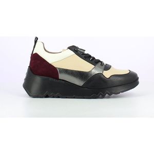 Wonders Suki - dames sneaker - beige - maat 41 (EU) 8 (UK)
