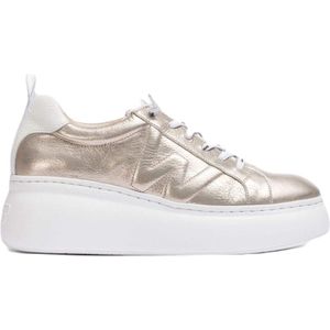 Wonders Dorita - dames sneaker - goud - maat 35 (EU) 2 (UK)