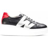 Wonders Zurich - dames sneaker - zwart - maat 39 (EU) 6 (UK)