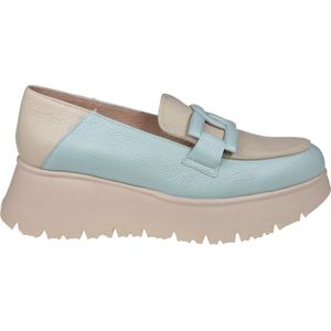 Wonders, Schoenen, Dames, Blauw, 37 EU, Leer, Loafers