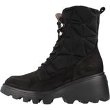 Wonders Zilveren Leren Enkellaarsjes