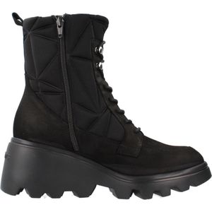 Wonders Zilveren Leren Enkellaarsjes