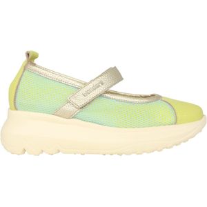 Wonders - Isaura - Dames Sneaker - Grijs - MemoryGel Binnenzool - Klittenbandsluiting